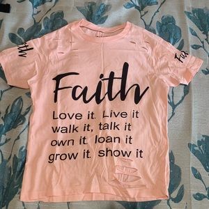 Faith shirt